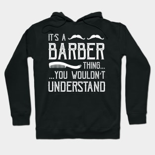 It's a barber thing, you wouldn't understand Hoodie